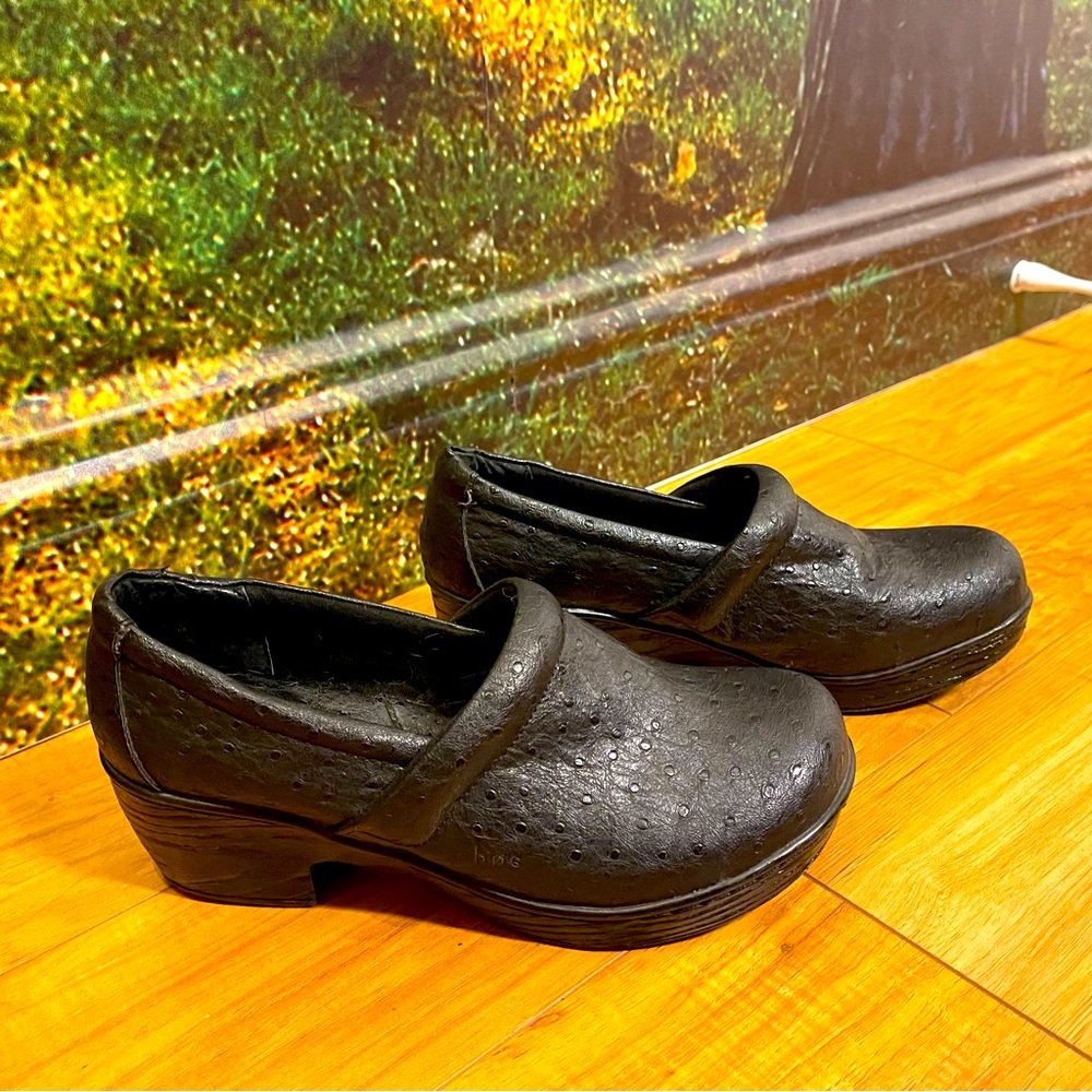 Born Concept BOC Clog Shoe Women Black Size 9